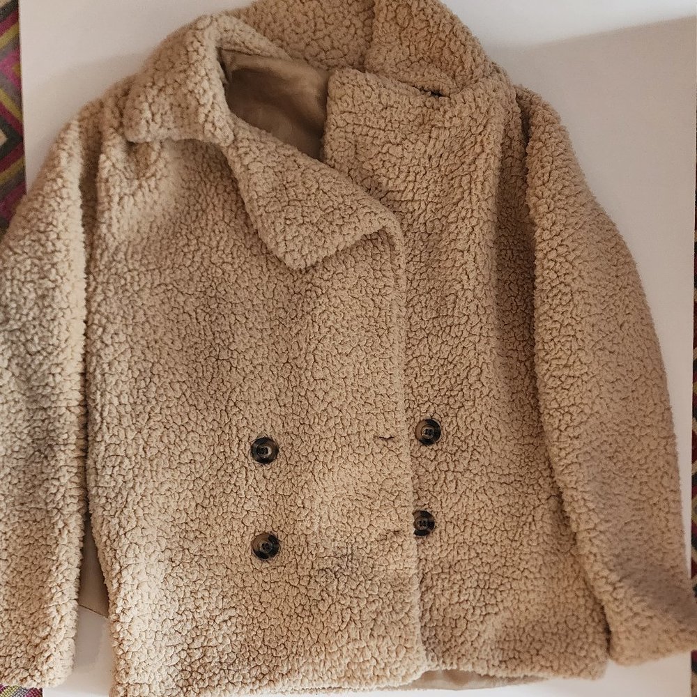 Fluffy coat